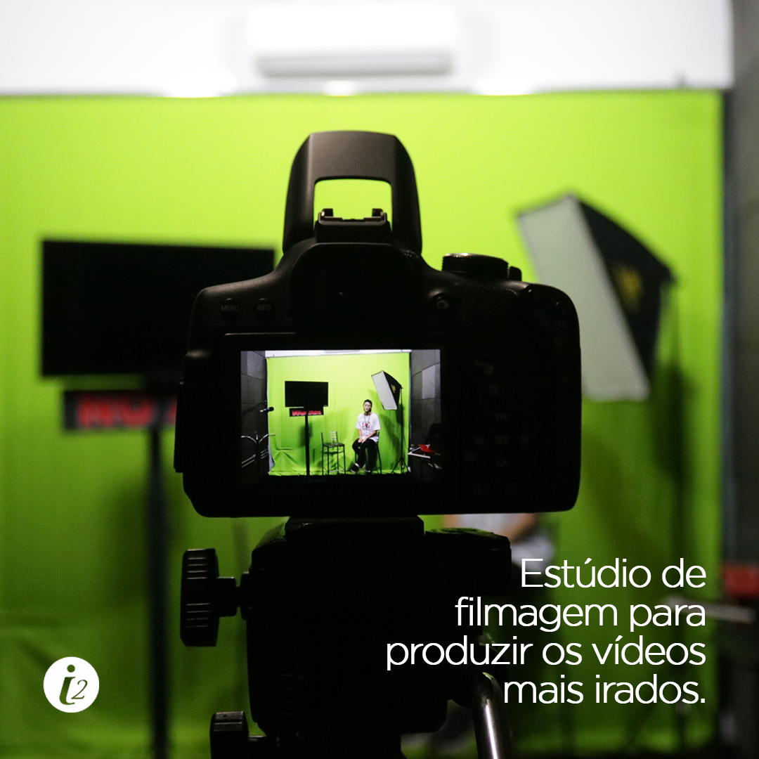 Estúdio de Filmagem para produzir os vídeos mais irados