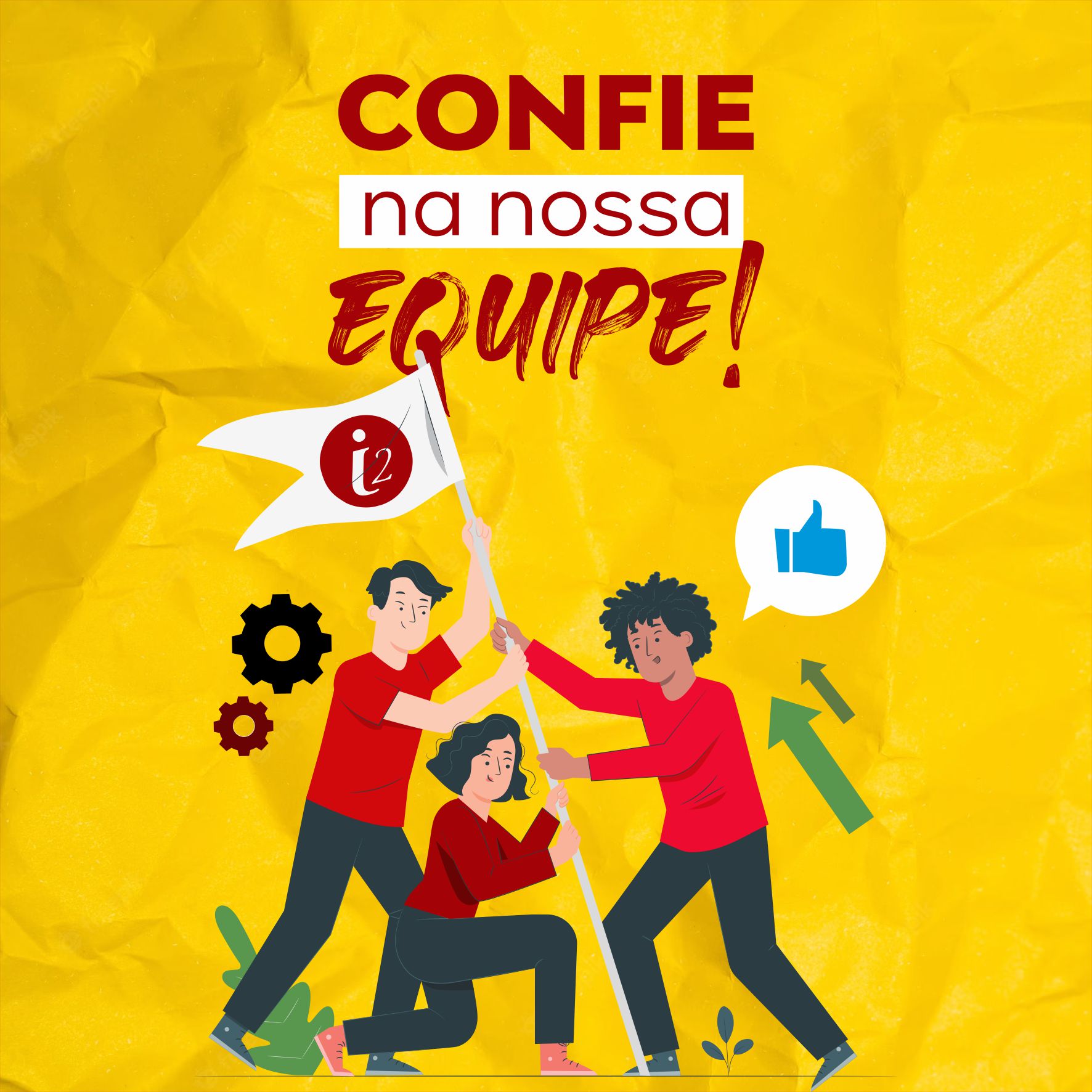 Confie na nossa equipe!