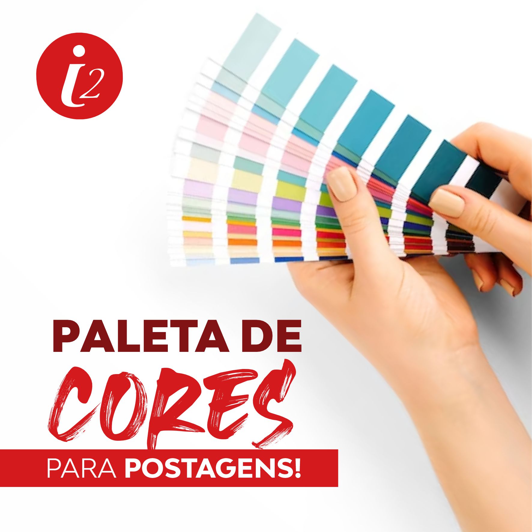 Paleta de cores para postagens.