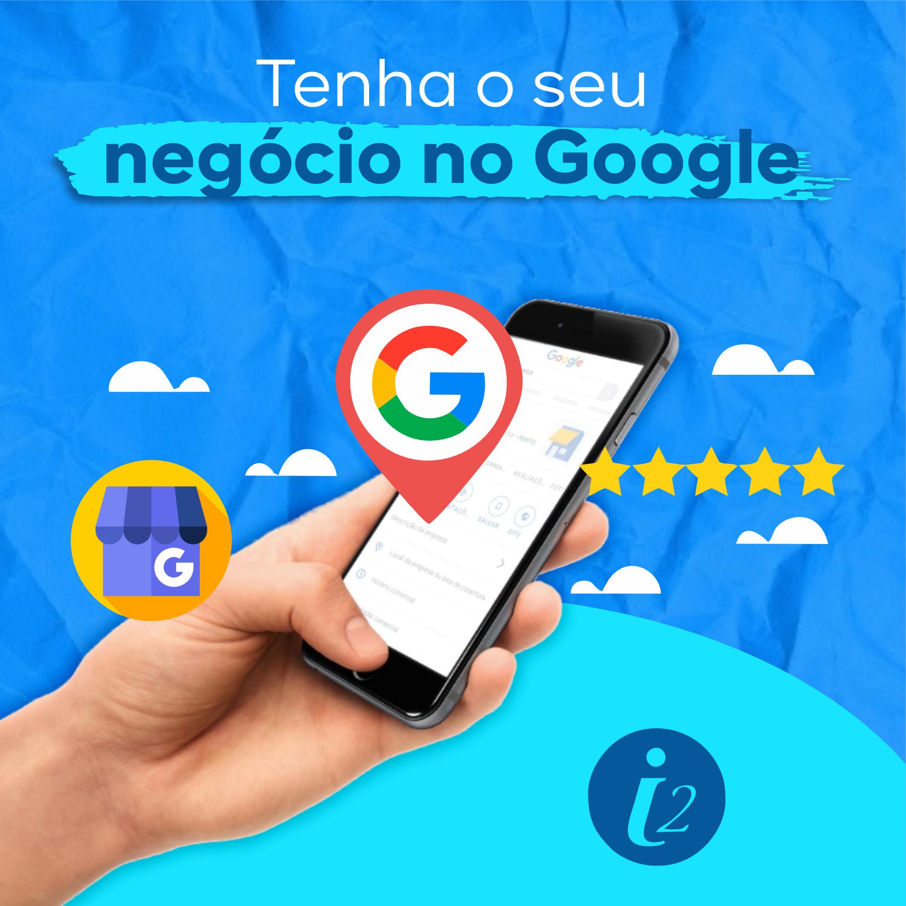 Tenha o seu negócio no Google